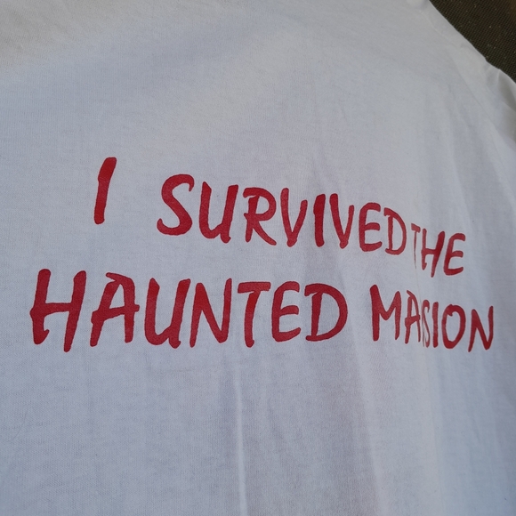 RARE Vintage 80s 90s Disney Dracula Haunted Mansion Graphic Shirt Screen Stars - Picture 6 of 12